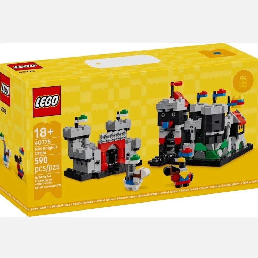 LEGO 40775 Mini Knight’s Castle Brand New GWP (BRAND NEW & SEALED)